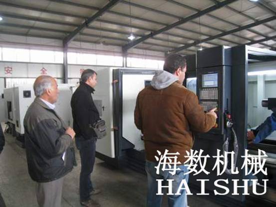“海數(shù)”數(shù)控車床和數(shù)控銑床，順利通過伊朗客戶驗(yàn)收